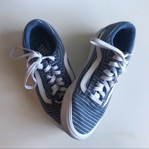 Vans Old Skool Ultracush Lite Stripe Sneaker blue